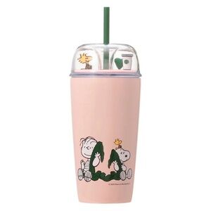 Starbucks Japan PEANUTS Snoopy 2025 Cold Cup Tumbler 473ml NEW